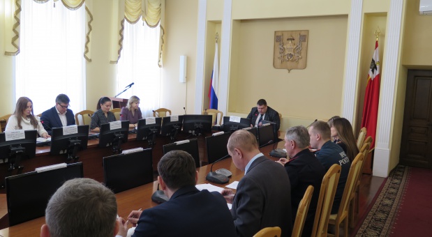 Состоялось очередное заседание антитеррористической комиссии при Администрации города Смоленска